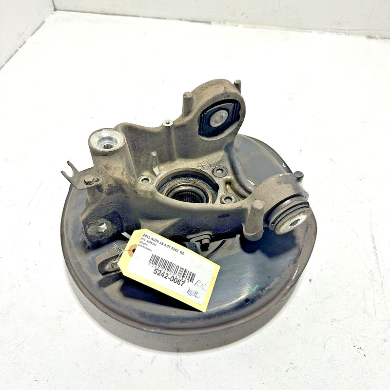 Rear Right Side Suspension Spindle Knuckle & Hub Audi A8 2011-2018 OEM