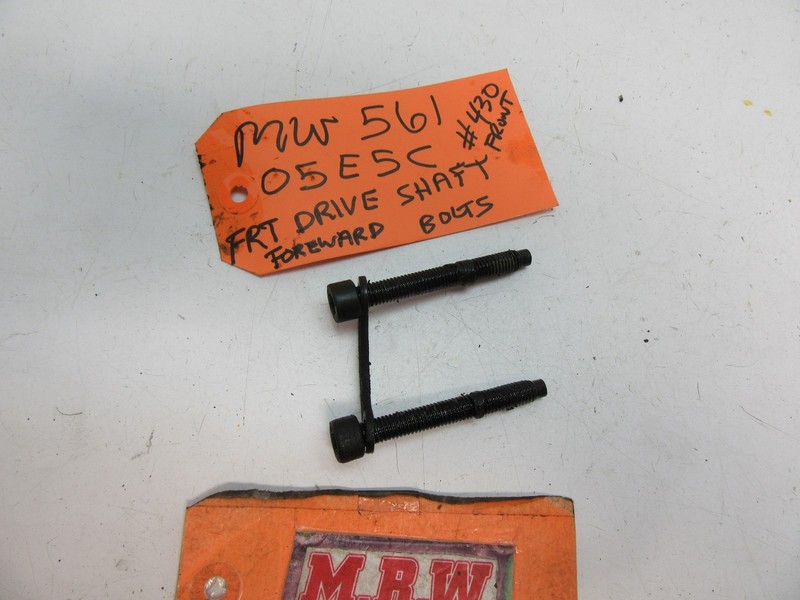 DRIVE SHAFT FORWARD BOLT BOLTS FRONT TO TRANSFER CASE STRAP FORD ESCAPE MARINER