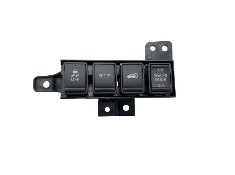 2015-2020 Nissan Rogue Dash Sport Mode Combi Traction Switch Trim Panel Black