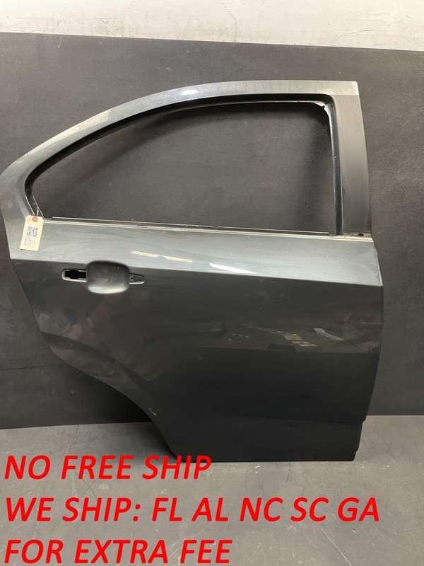 Rear Right Door Shell 2019 Chevrolet Sonic 95330587 2012 - 2016 2017 2018 2020