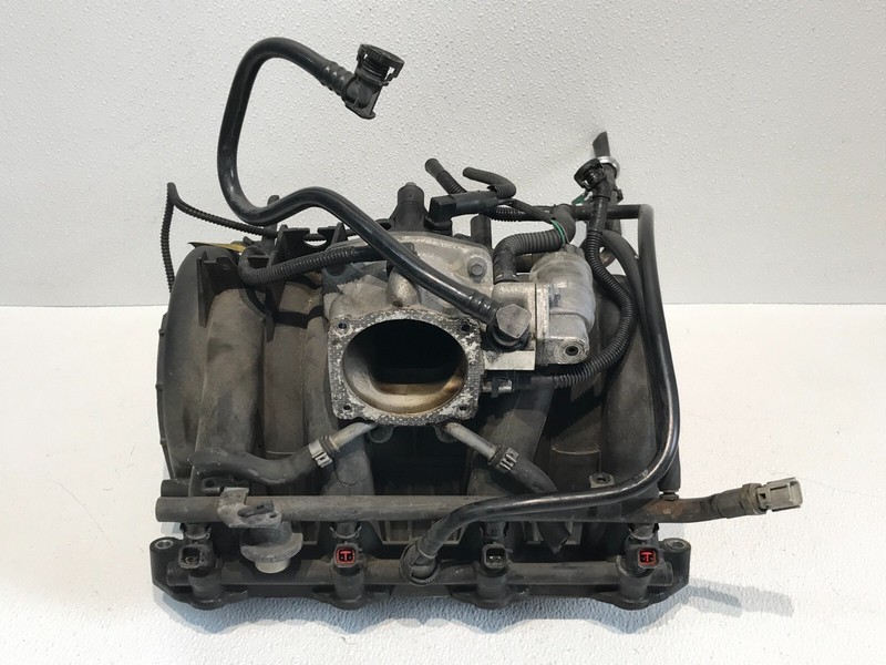 00-02 Jaguar S-Type 4.0L V8 Intake Manifold Assembly with Fuel Rail Injectors