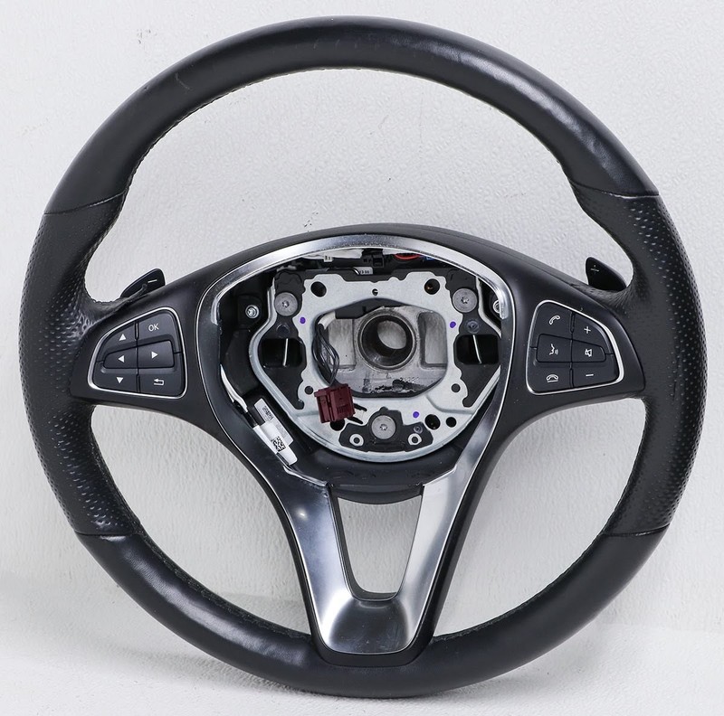 OEM Mercedes-Benz GLE-Class Steering Wheel 000-460-55-03-9E38