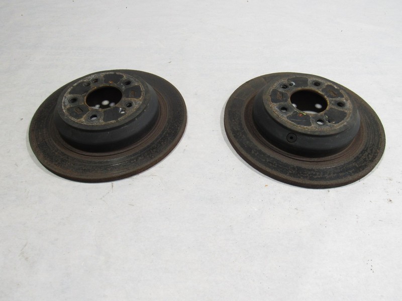 17-20 Genesis G80 2017 Rear Right Left Brake Rotor Disc Set Pair 2 PCS ; :O