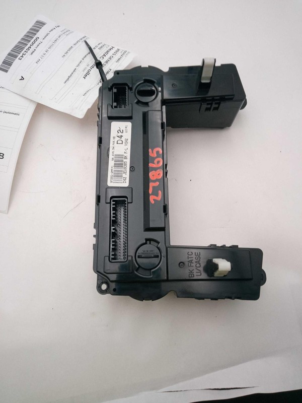 2015 Hyundai Genesis A/C Selector Switch OEM Grey 106K Miles NJ25-27865-709705
