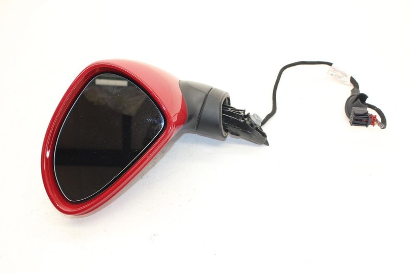13-16 Porsche Boxster 2.7L Red Driver Left Side View Power Door Mirror