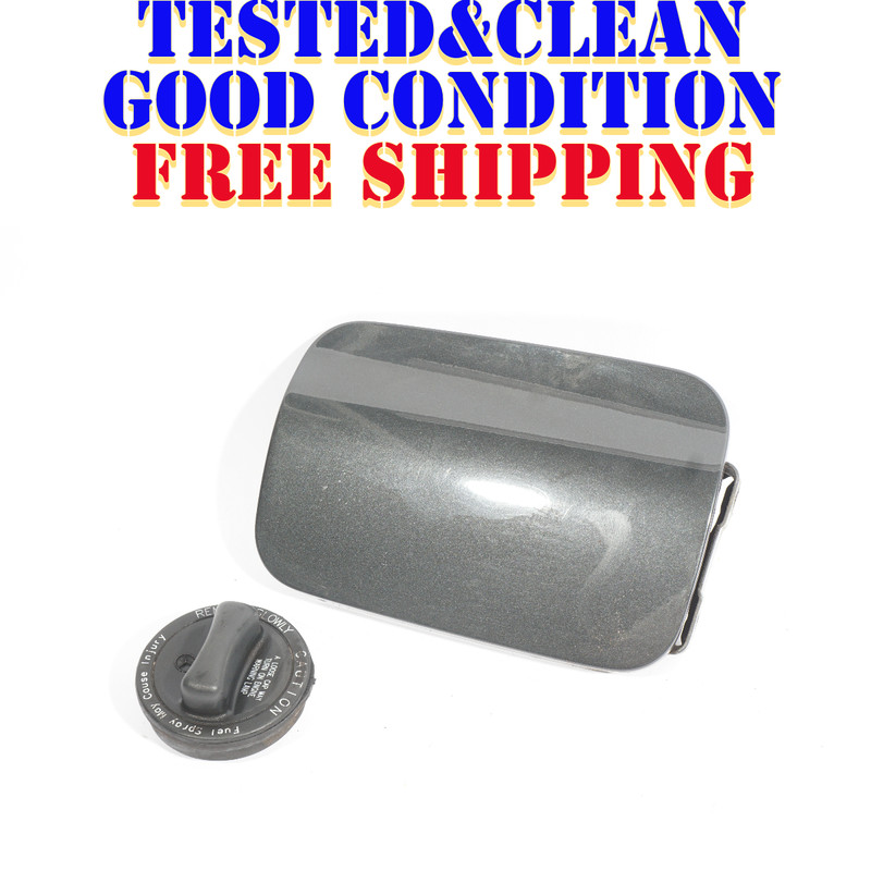00-02 MERCEDES S500 S430 FUEL DOOR GAS LID COVER W/ CAP OEM