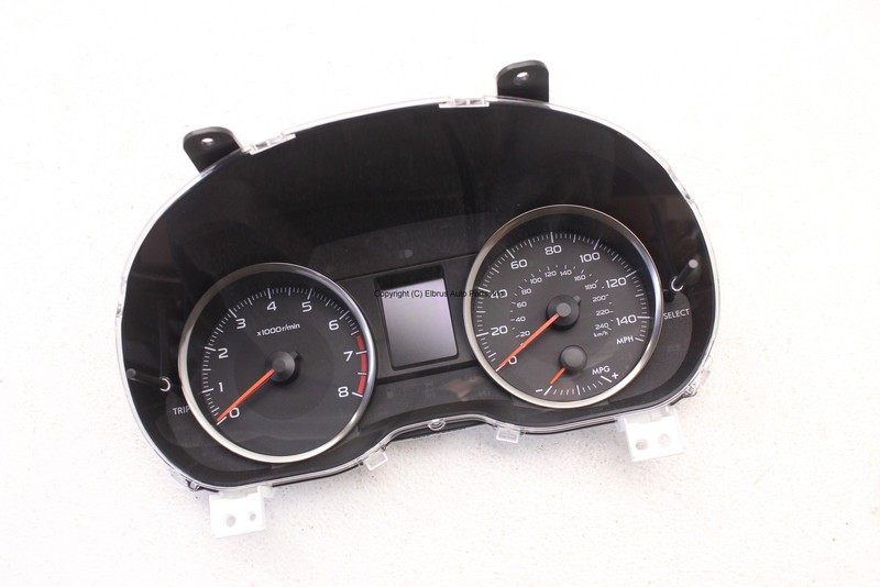 2015 SUBARU IMPREZA INSTRUMENT CLUSTER SPEEDOMETER W/O PRE CRASH 85013FJ620 OEM