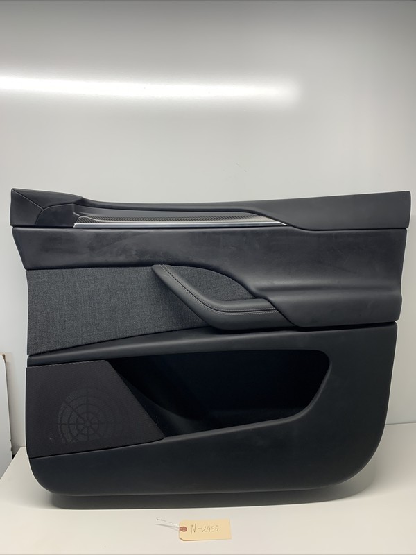 2021-2023 TESLA MODEL X FRONT RIGHT DOOR MAP TRIM PANEL 1634347-01-H 2496 C2