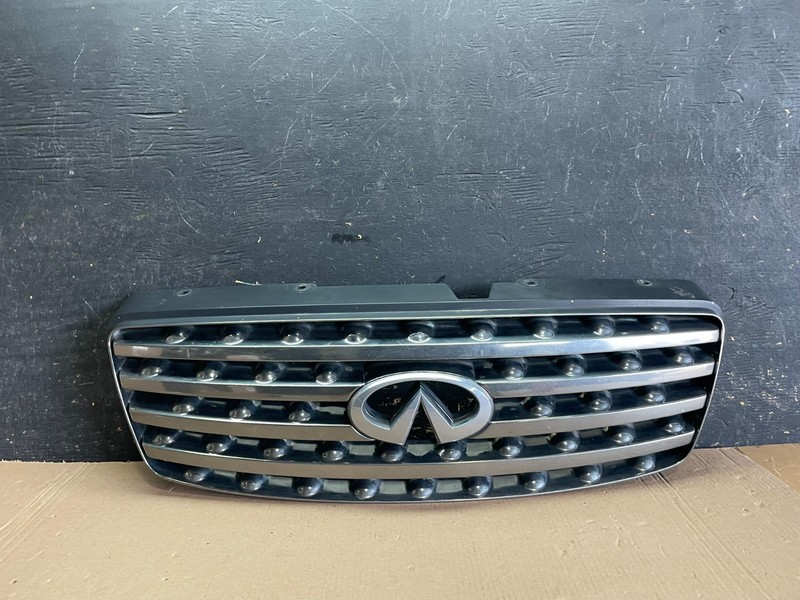 2003 2004 2005 Infiniti FX35 Grill Grille W/ Emblem Oem AA1904 DG