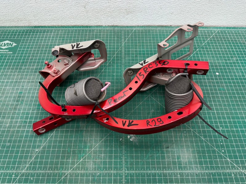 15-24 LEXUS RC300 RC350 REAR LEFT & RIGHT TRUNK LID HINGES PAIR SET OEM