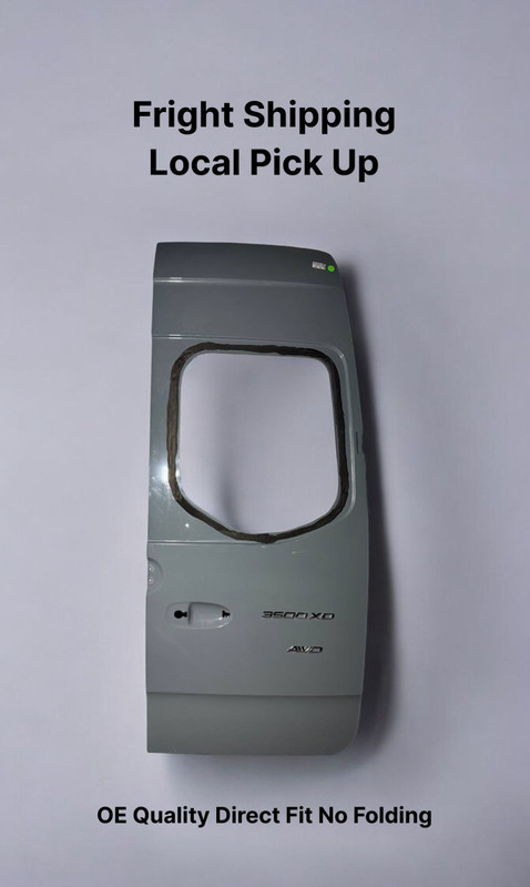✅ 19-25 Mercedes-Benz Sprinter High Roof Right Rear Door Gray A9077421900