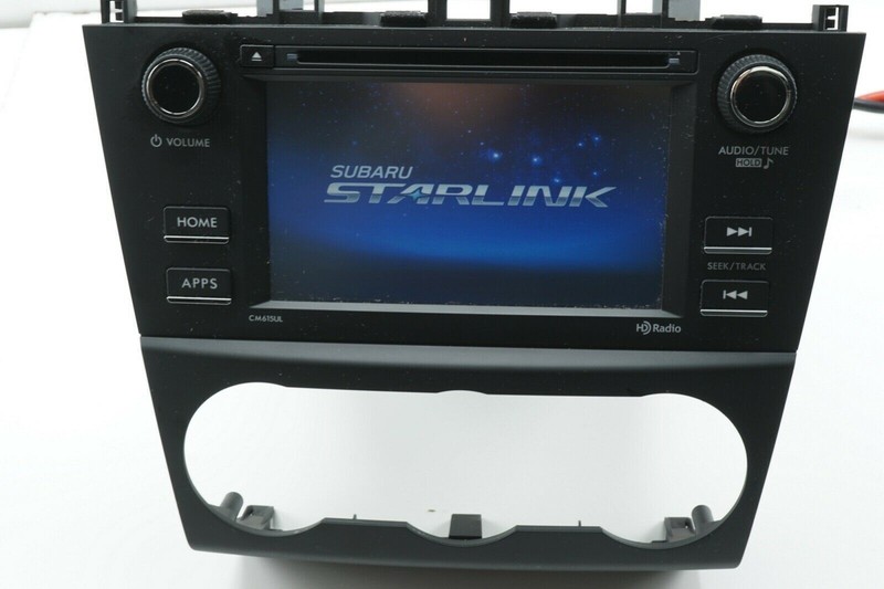 SUBARU IMPREZA CROSSTREK Radio ReceiverCD Player Display TESTED OEM 2016 2017
