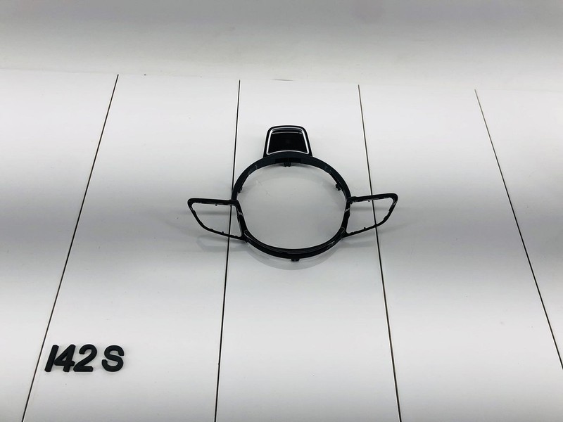 13-16 AUDI A4 QUATTRO STEERING RING BEZEL FRAME COVER TRIM OEM