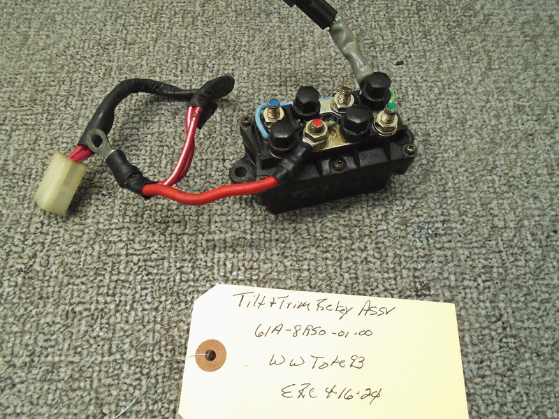 RELAY ASSY 3-PIN 2&4 STROKE 61A-81950-00-00 YAMAHA OUTBOARD MOTOR 25-250 HP
