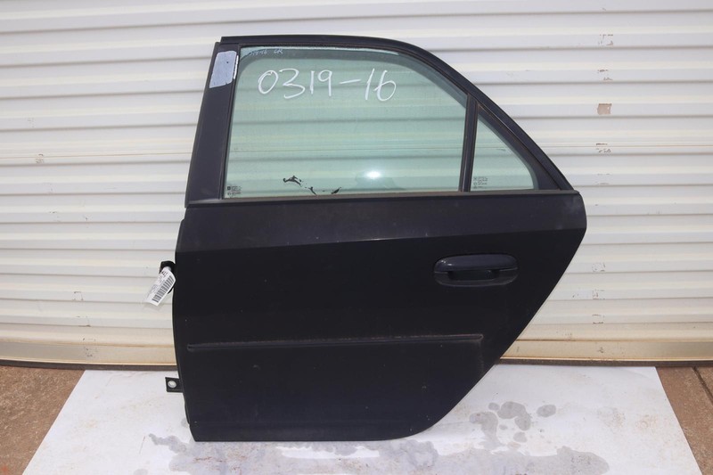 2003-2005 CADILLAC CTS REAR LEFT SIDE DOOR SHELL PANEL BLACK OEM