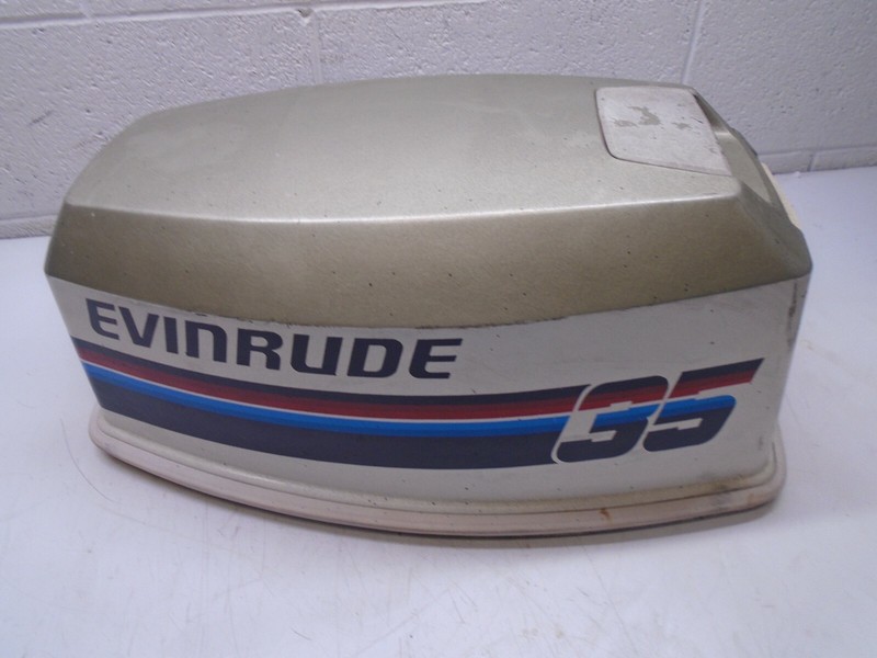 R1 Johnson Evinrude 35hp 281138 OMC Hood Motor Cover Cowling 0281138
