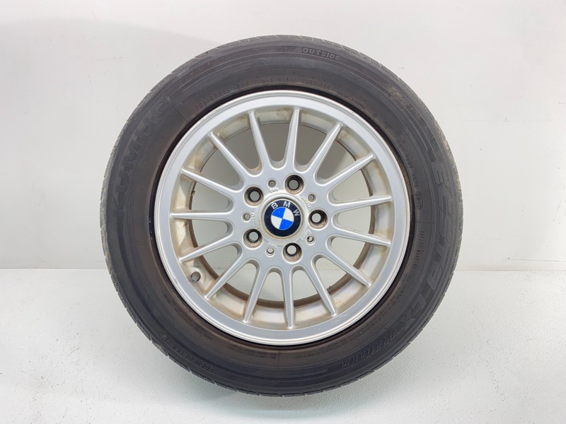 91-99 BMW E36 3 Series 15 Inch Genuine Factory Alloy Wheel Rim w/ Tire 7x15 OEM✅