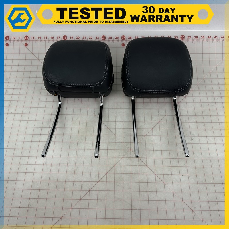 15-21 Mercedes C300 W205 FRONT LEFT & RIGHT SEAT HEADREST OEM