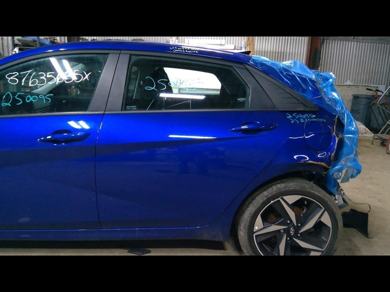 Driver Left Rear Side Door Korea Built Fits 21-23 ELANTRA 1552352