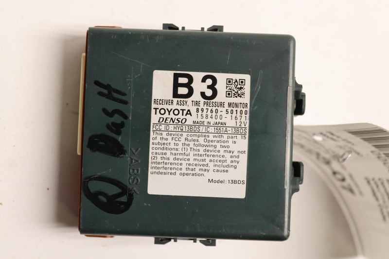 2013-2017 LEXUS LS460 TPMS TIRE PRESSURE MONITOR RECEIVER MODULE OEM