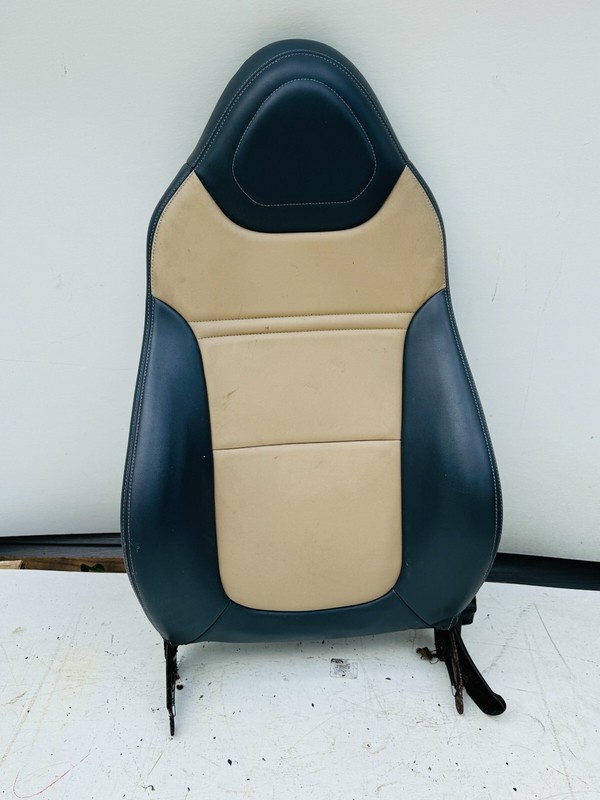 06-09 Saturn Sky Pontiac Solstice Seat Back Upper Part Covergray yell left OEM
