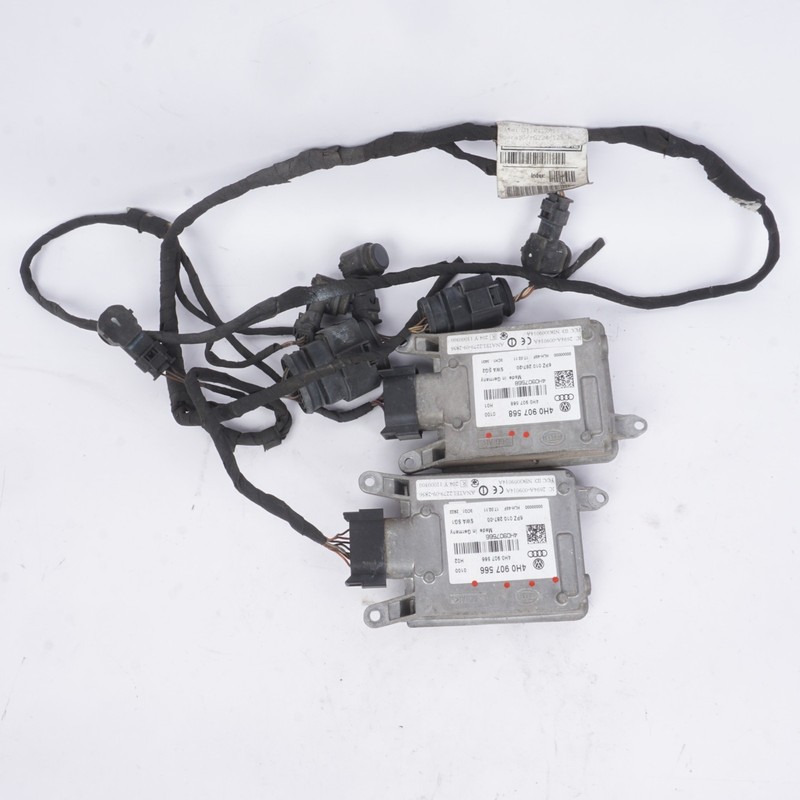 2011 - 2012 Audi A8L Left Blind Spot Control Park Sensor Wire Harness OEM