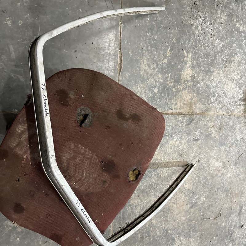 1973 Arctic CatCheetah Vintage Snowmobile Front Bumper # 3