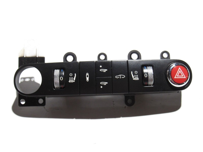 Bentley Continental GT 2012 Console Seat Heat Hazard Switch Button 11-18 ;#3