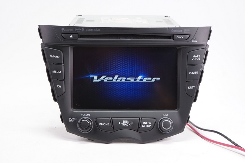 HYUNDAI VELOSTER Navigation Radio Display Unit AM-FM Tuner CDOEM 2012 - 2015
