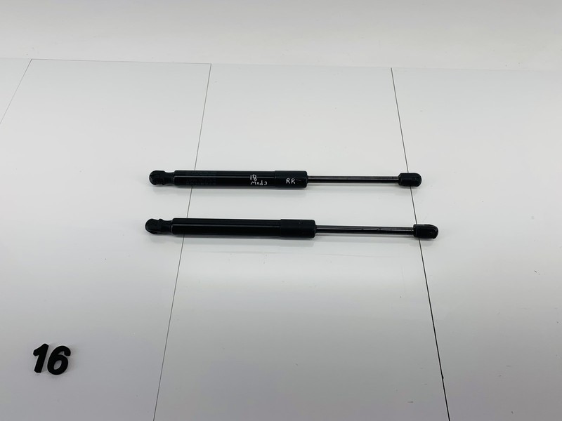 17-23 TESLA MODEL 3 REAR RIGHT & LEFT LIFTGATE DOOR LIFT CYLINDER SUPPORT OEM