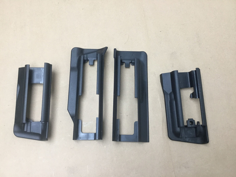 Mercedes SL550 R231 2013 Front Right Seat Rail Track Cover Trim Set 4 PCS 13-19Y