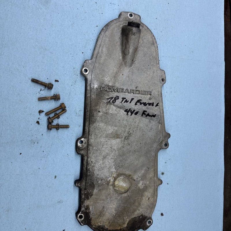 1974 - 1978 ski-doo TNT Everest 440 Fan Vintage Snowmobile Chain Case Cover