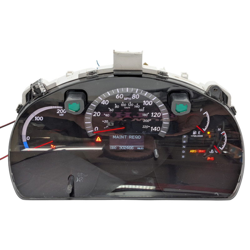 06 07 Toyota Highlander Hybrid Instrument Cluster Speedometer 83800-48560 302K
