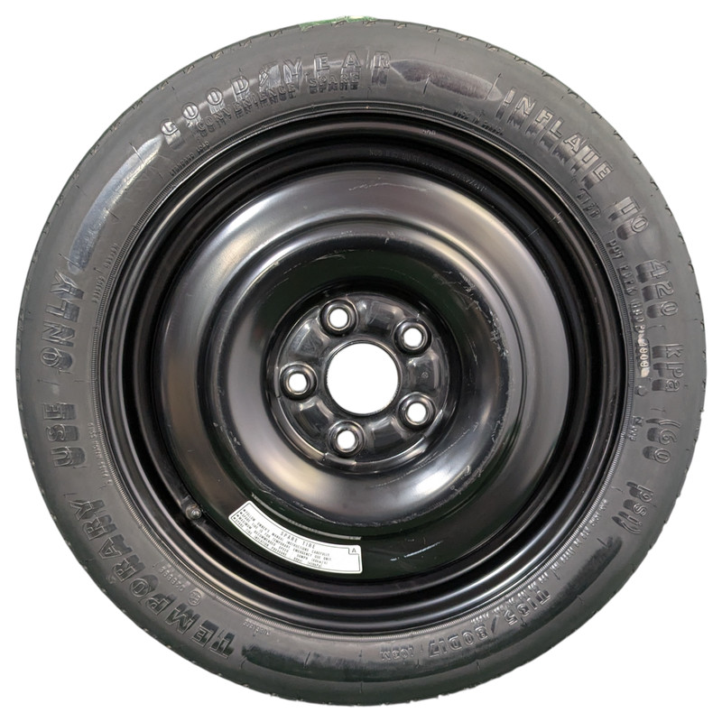 2005-2010 Honda Odyssey Emergency Spare Tire Compact Donut 17" T135/80D17 OEM