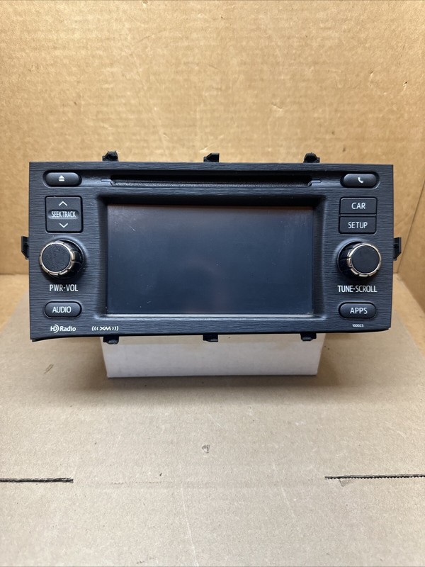 2012-2014 TOYOTA PRIUS C RADIO DISPLAY SCREEN 86140-52110 100023
