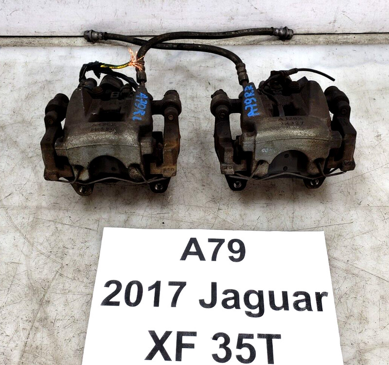 ✅ 17-23 OEM Jaguar XF XE 35t Rear Right Left Driver Passenger Brake Caliper SET