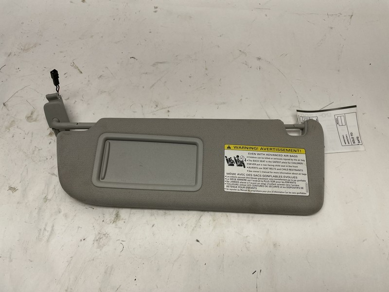 2012-2017 AUDI A7 RIGHT FRONT PASSENGER CLOTH SUN VISOR OEM SUNVISOR