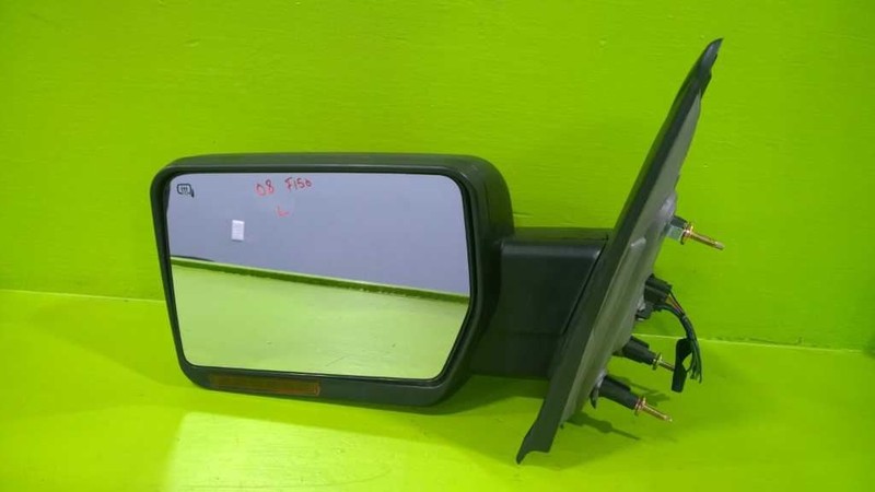 07 08 09 10 11 12 13 14 F150 DRIVER LEFT HEATED SIDE VIEW MIRROR OEM 2601-42