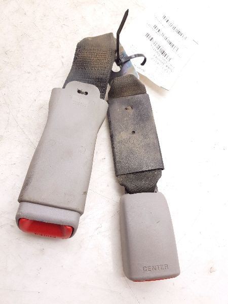 12 13 14 TOYOTA CAMRY XLE PASSENGER SIDE AND CENTER REAR BELT BUCKLE ASSEMBLY