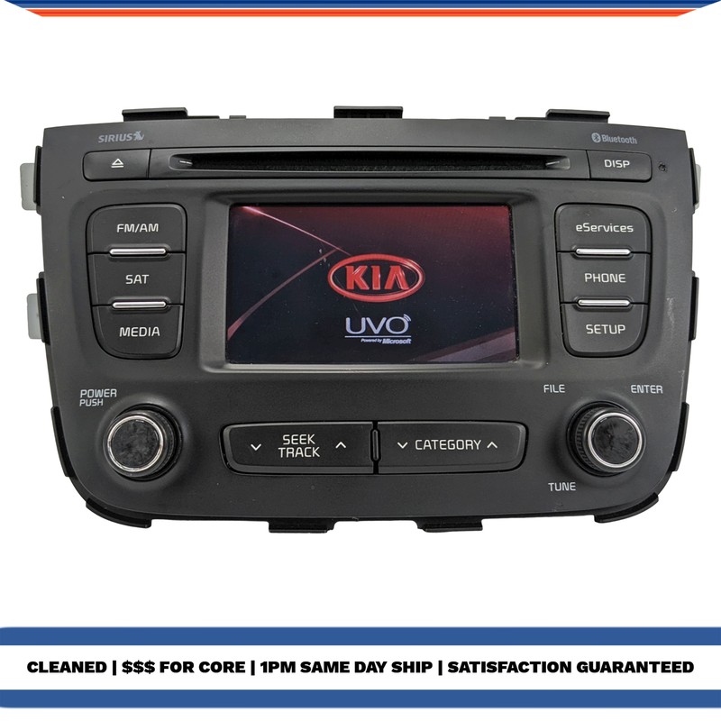961601U720VA Radio Receiver AM-FM-CD-MP3-satellite Fits 14-15 SORENTO OEM TESTED