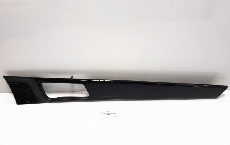 ✅ 17-21 OEM Porsche Panamera 971 Front Passenger Door Panel Interior Trim Black