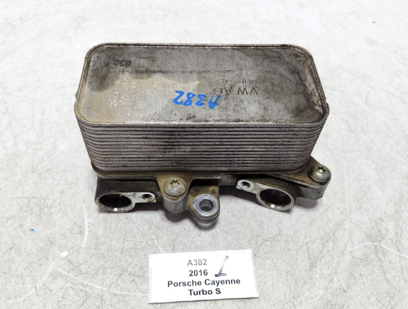✅ 2011-2018 OEM Porsche Cayenne 958 Transmission Oil Cooler Heat Exchanger