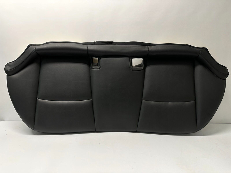 🟢 2016-2020 INFINITI Q50 OEM REAR LEATHER LOWER SEAT CUSHION BLACK BENCH