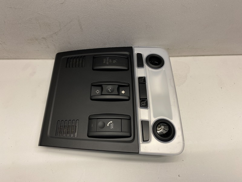 2012 -2015 BMW X1 FRONT OVERHEAD DOME LIGHT SUN ROOF CONTROL UNIT BLACK OEM