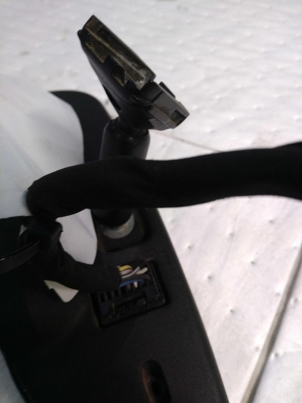 2011 Chevrolet Silverado 1500 Rear View Mirror Grey OEM 25774613 167K Miles