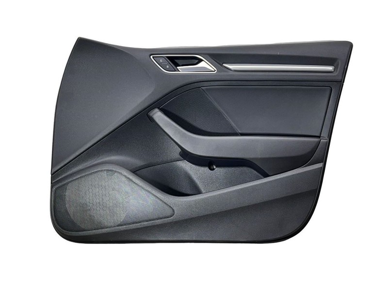 2015-2020 Audi A3 Right Passenger Side Front Door Trim Panel Black