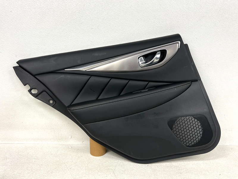 ⭐2014-2024 INFINITI Q50 REAR LEFT LH SIDE INTERIOR DOOR TRIM PANEL OEM LOT2724