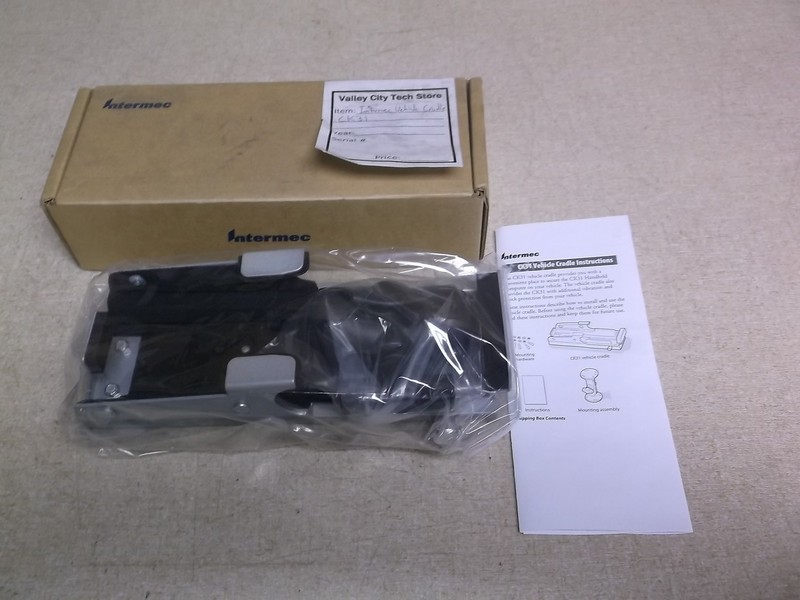 NEW Intermec CK31 Vehicle Cradle w/ Hardware, Mounting Assemby & Instructions