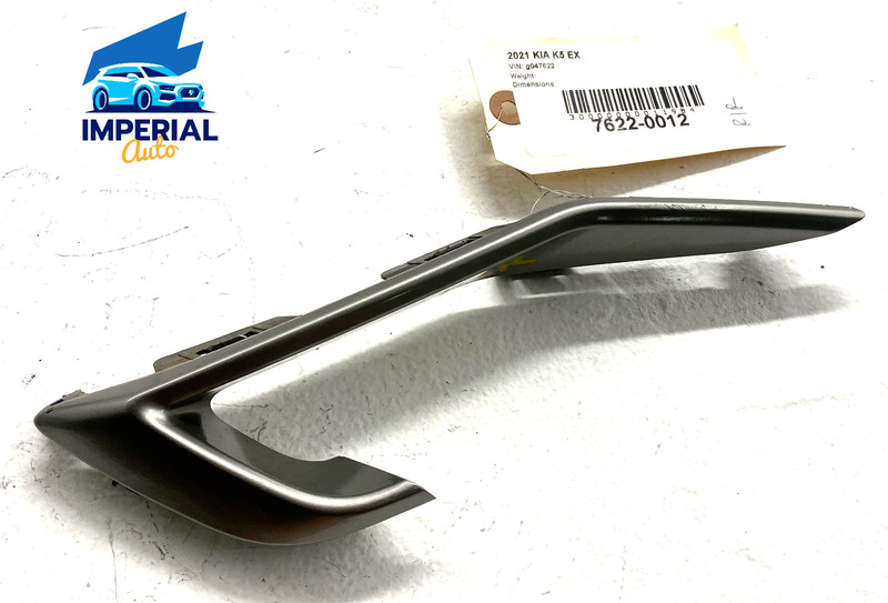 2021 KIA K5 Rear Bumper Right Passenger Side Lower Exhaust Tip Trim Molding OEM