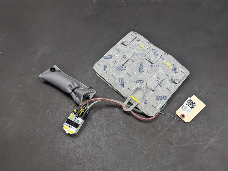 Front Right Seat Lumbar Support Pump 2018 BMW X6 7313641 2015 2016 2017 2019